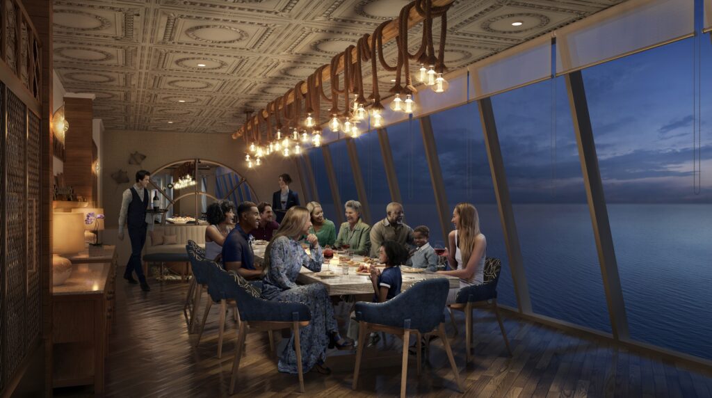 Icon of the Seas contará com mais de 20 opções de restaurantes a bordo