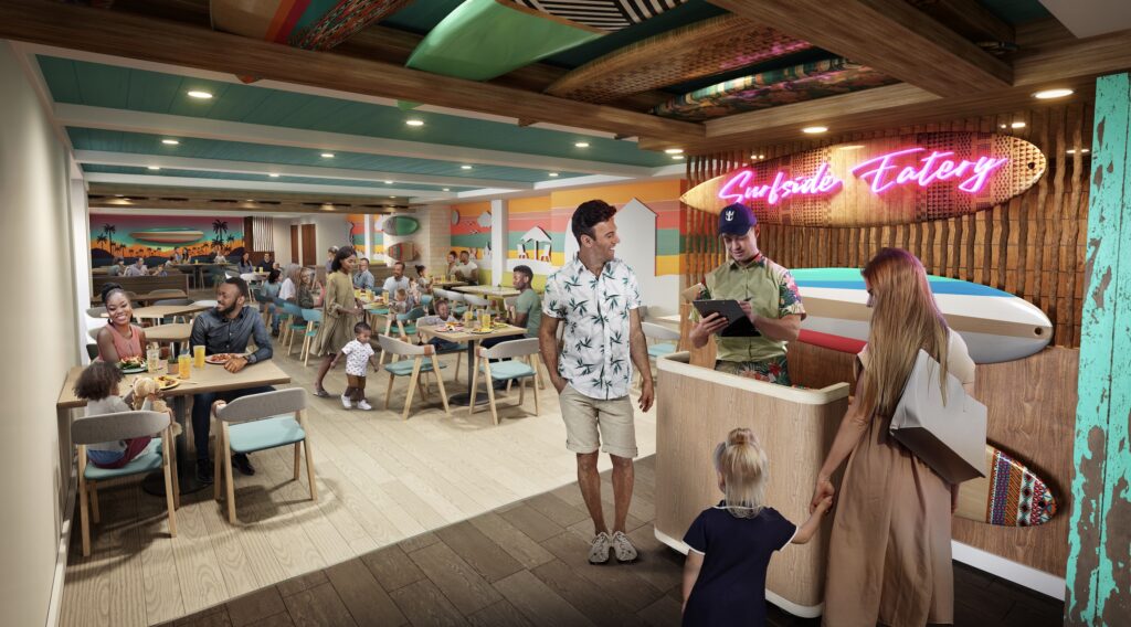 Icon of the Seas contará com mais de 20 opções de restaurantes a bordo