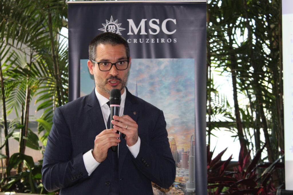 Ignacio Palacios, diretor Comercial da MSC