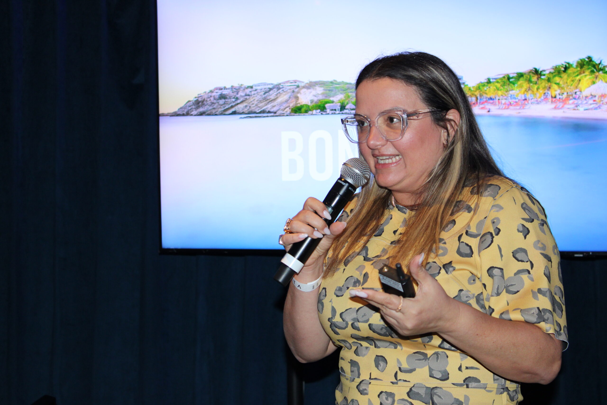Janaina Araujo, representante de Curaçao no Brasil Janaina Araujo, representante de Curaçao no Brasil