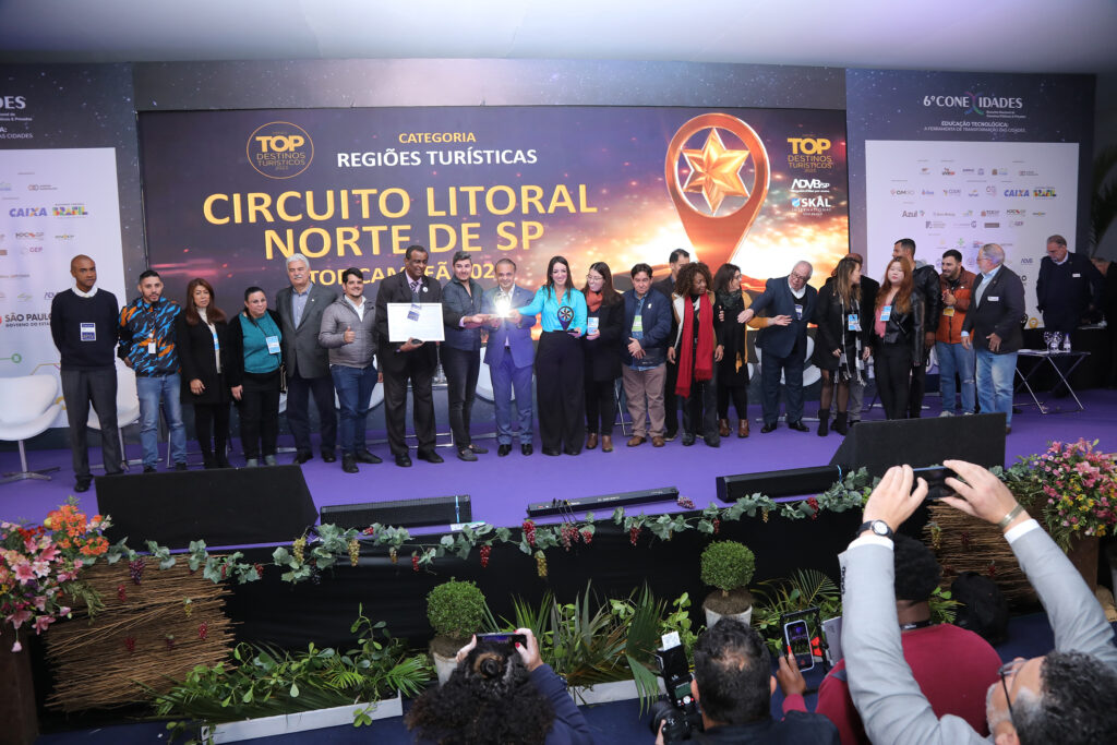 Litoral Norte de São Paulo vence novamente o Prêmio Top Destinos Turísticos Litoral Norte de São Paulo vence novamente o Prêmio Top Destinos Turísticos