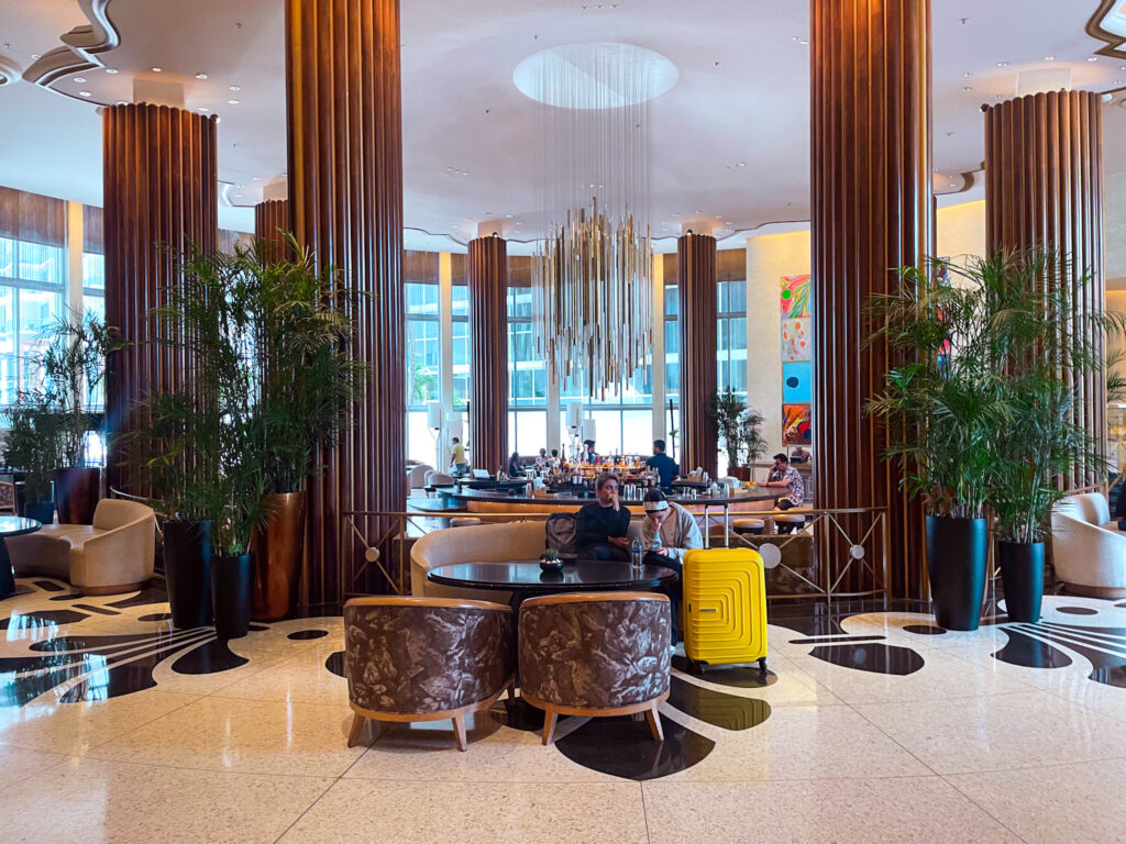 Lobby do Nobu Miami