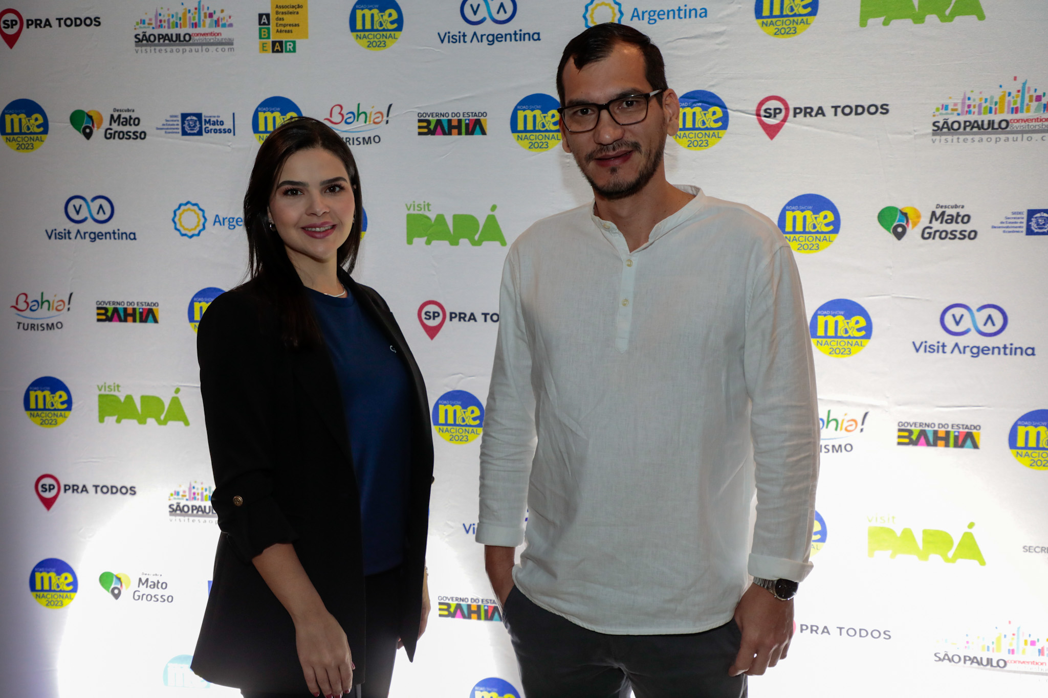 Natália Pelissari, GAV Resorts, e Allysson Neri, da Setur-PA Natália Pelissari, GAV Resorts, e Allysson Neri, da Setur-PA