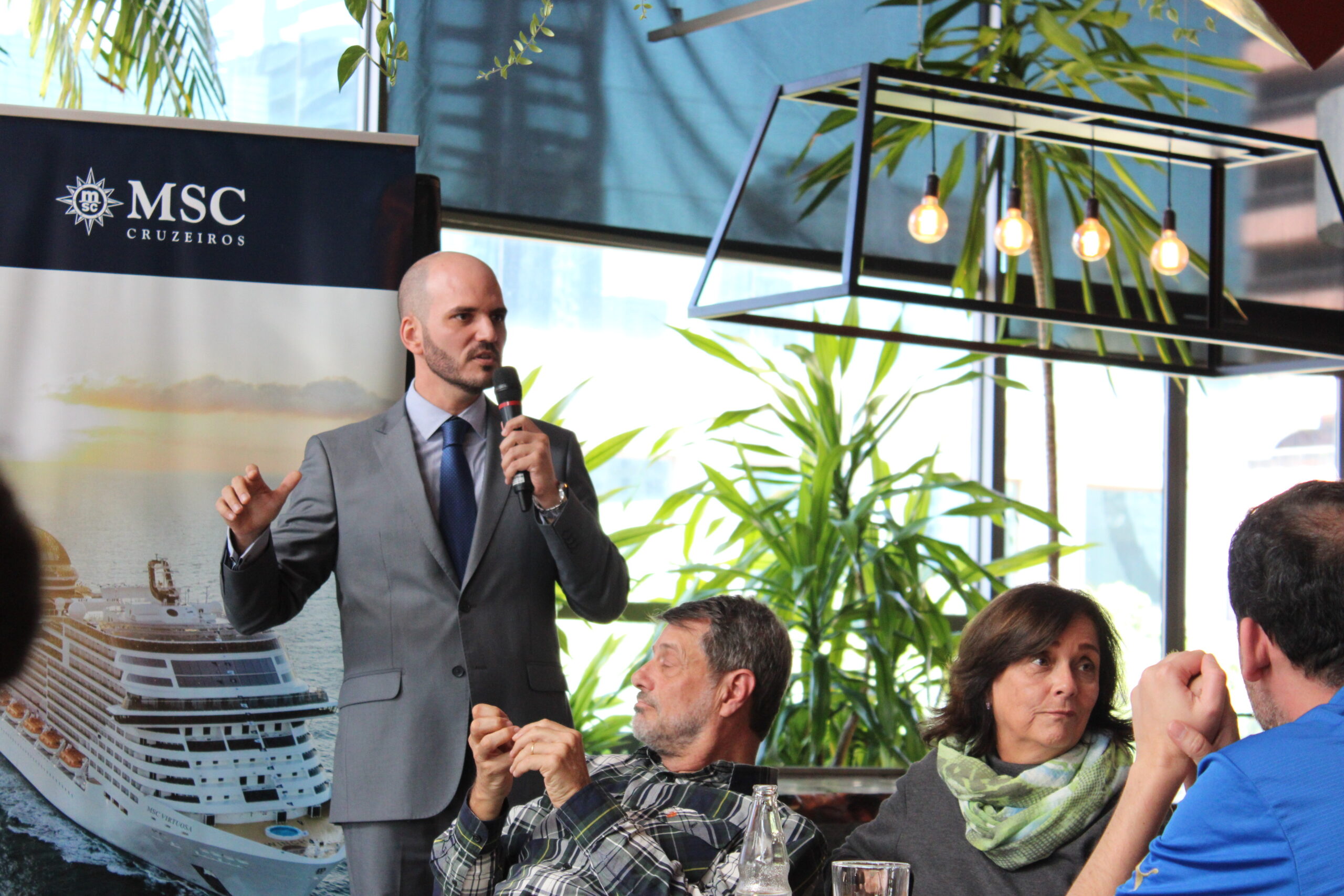 Rafael Grosso, gerente Comercial da MSC Rafael Grosso, gerente Comercial da MSC