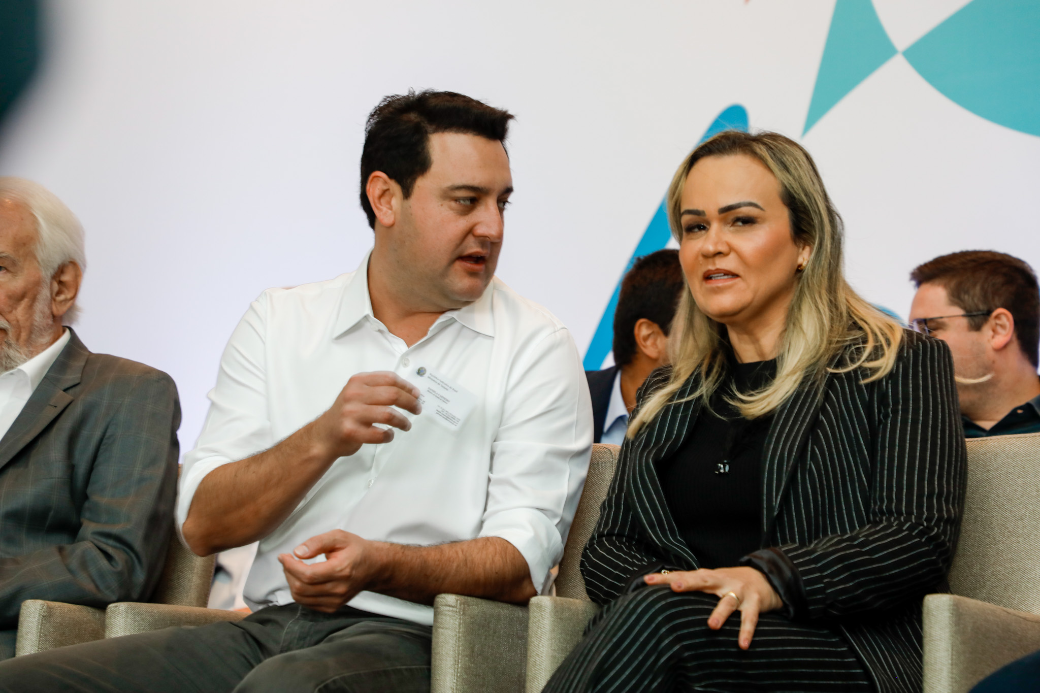 Ratinho Junior, governador do Paraná e Daniela Carneiro, ministra do Turismo Ratinho Junior, governador do Paraná e Daniela Carneiro, ministra do Turismo