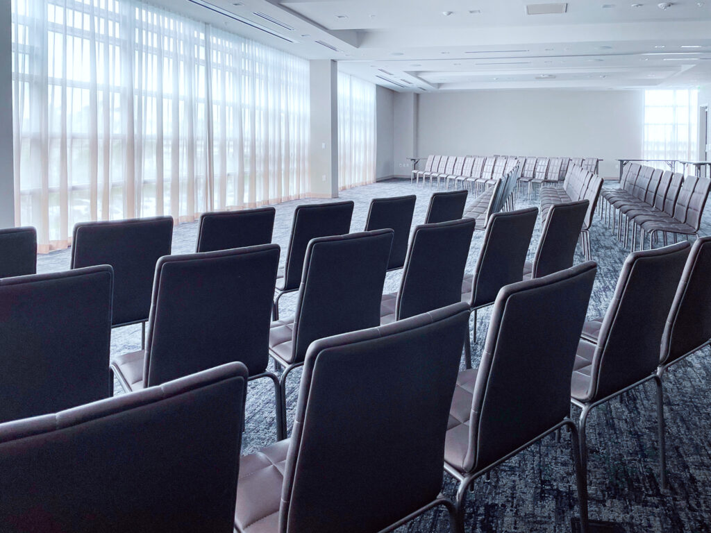 Sala de eventos do AC Hotel