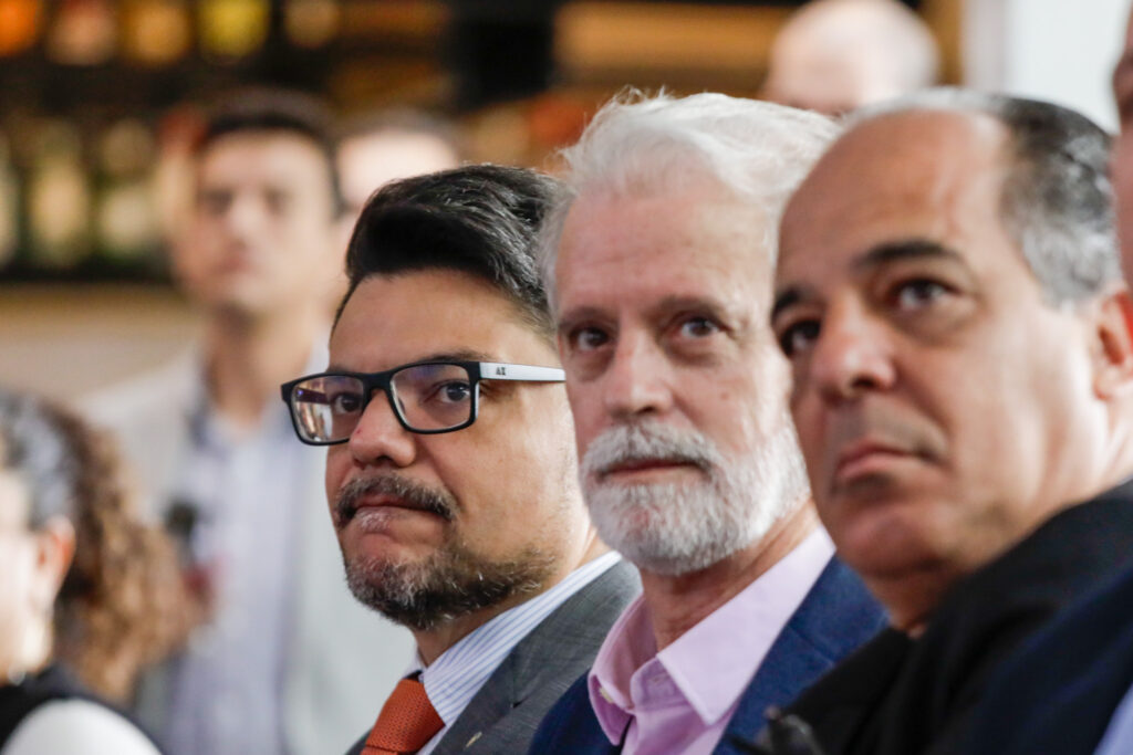 Marcelo Lima Costa, Bento Nunes, e Carlos Henrique Sobral, do MTur Marcelo Lima Costa, Bento Nunes, e Carlos Henrique Sobral, do MTur