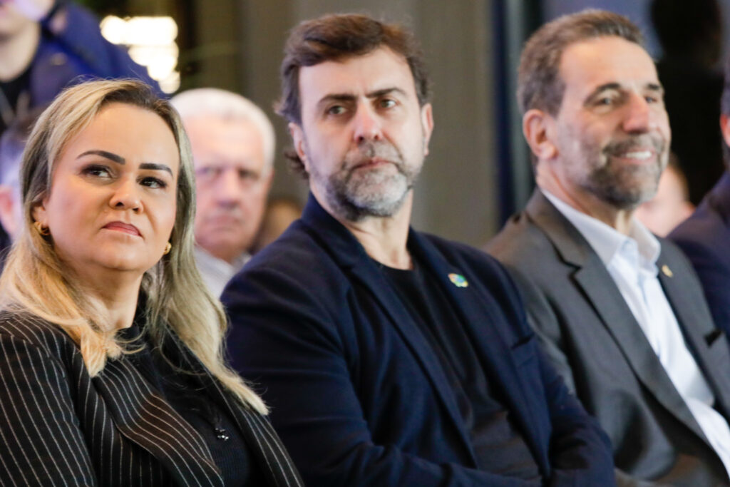 Daniela Carneiro, Marcelo Freixo e Enio Daniela Carneiro, Marcelo Freixo e Enio