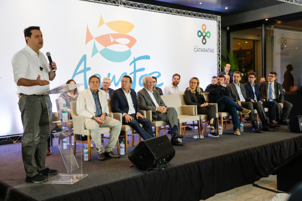 Grupo Cataratas e Governo do Paraná anunciam início das obras do primeiro aquário de Foz do Iguaçu; fotos Grupo Cataratas e Governo do Paraná anunciam início das obras do primeiro aquário de Foz do Iguaçu; fotos