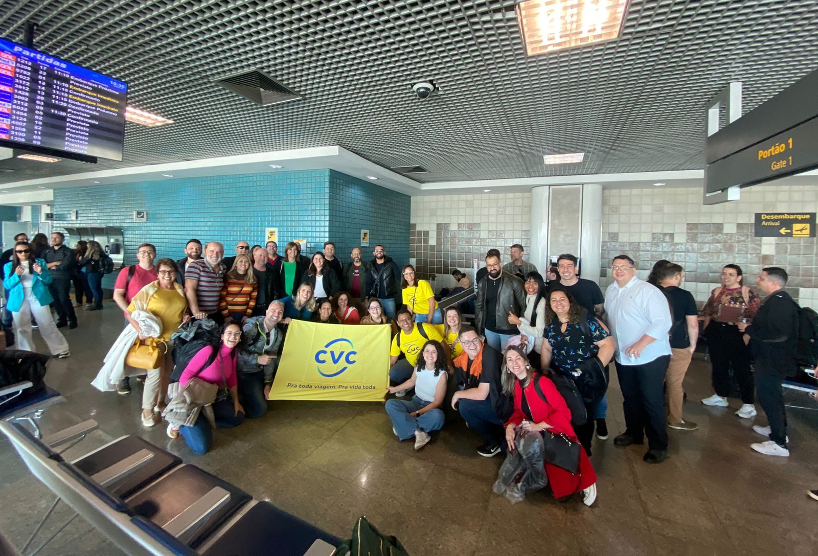 Time da CVC embarca para Convenção de Vendas 2023 em Balneário Camboriú (SC)