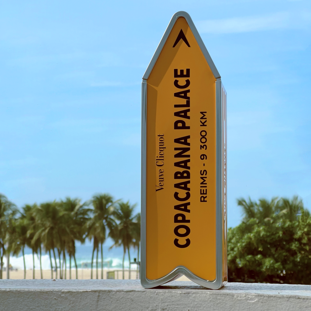 Copacabana Palace e Veuve Clicquot lançam Arrow exclusiva e programação especial Copacabana Palace e Veuve Clicquot lançam Arrow exclusiva e programação especial