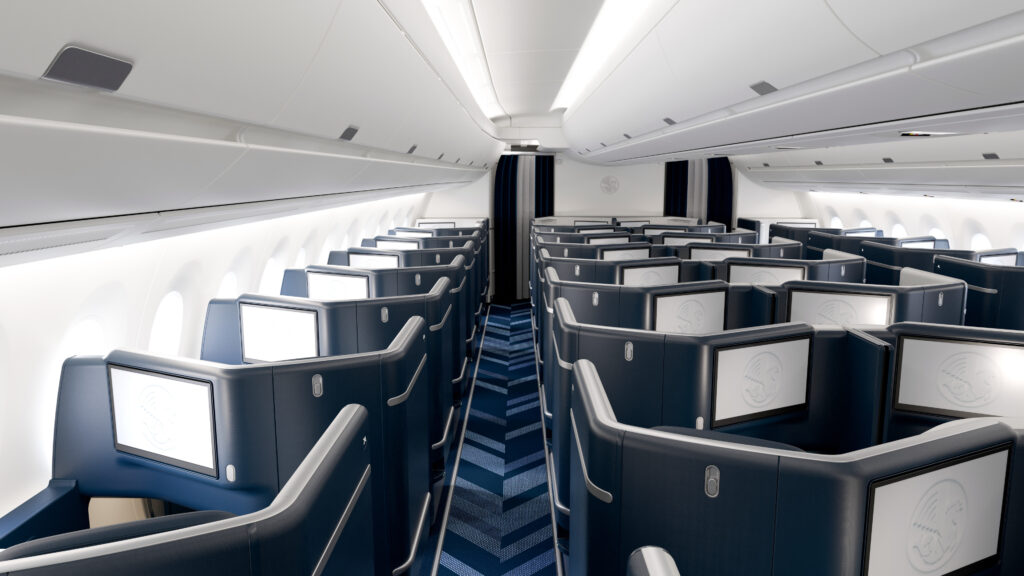 unnamed 26 Air France implementa novas Business, Premium Economy e Economy a bordo dos A350s