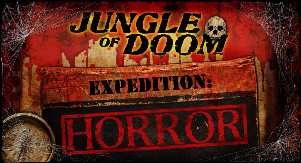 03 Jungle of Doom Expedition Horror Universal revela últimas casas e programação completa do Halloween Horror Nights 2023