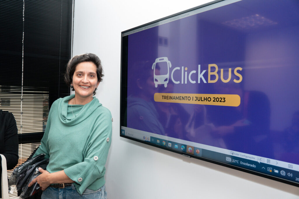 Edson Dias e Fernanda Escovale, da ClickBus