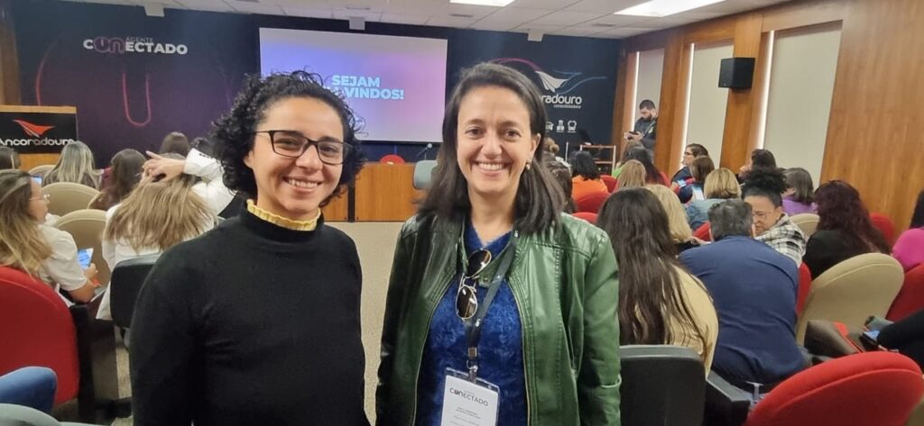 Dayana Evans, da CJ Turismo (Sorocaba) e Nanda Moreno, da Nanda Turismo (Jundiaí)