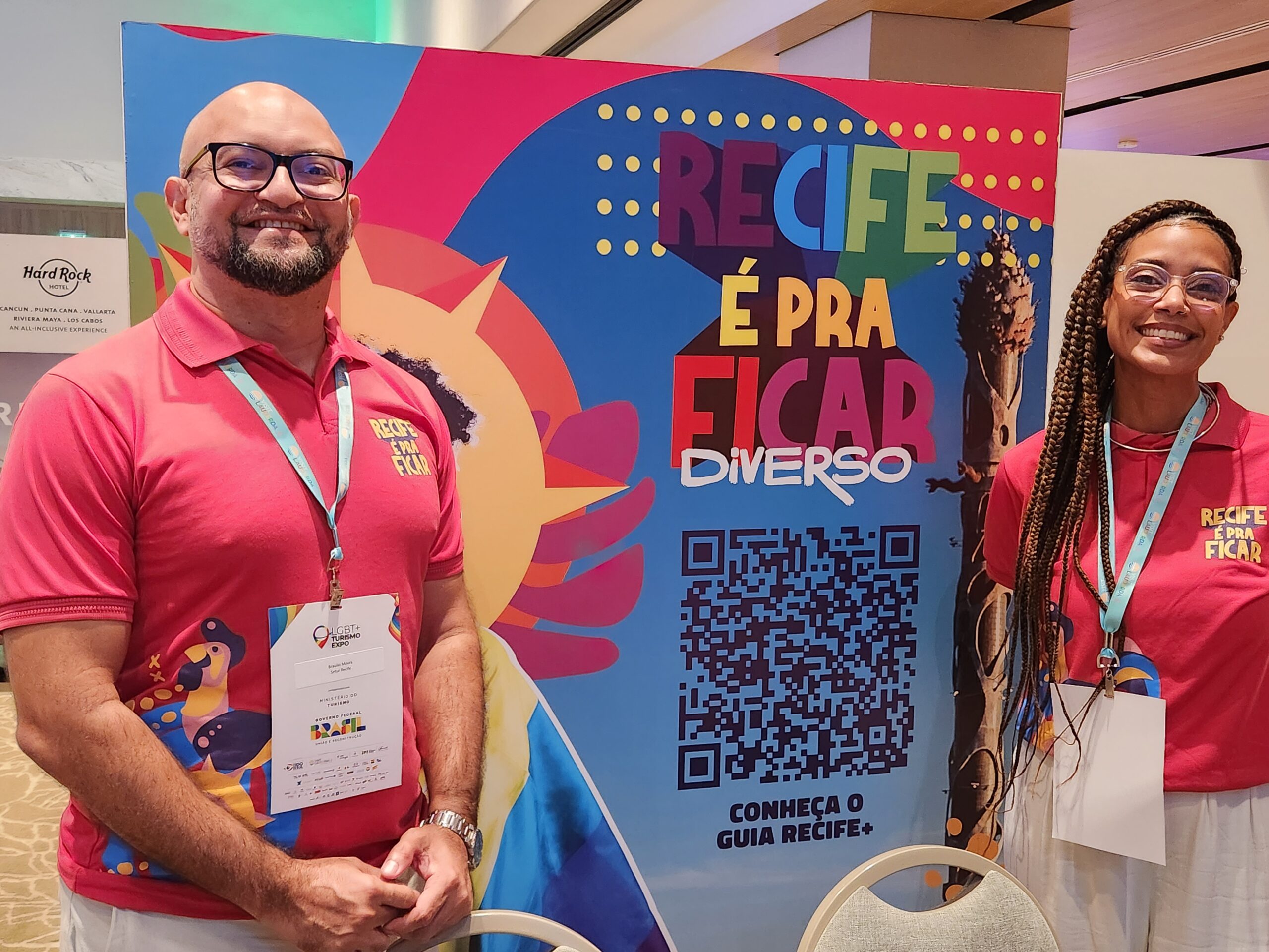Braulio Moura e Nathalia Santos, da SeturlRecife Braulio Moura e Nathalia Santos, da SeturlRecife