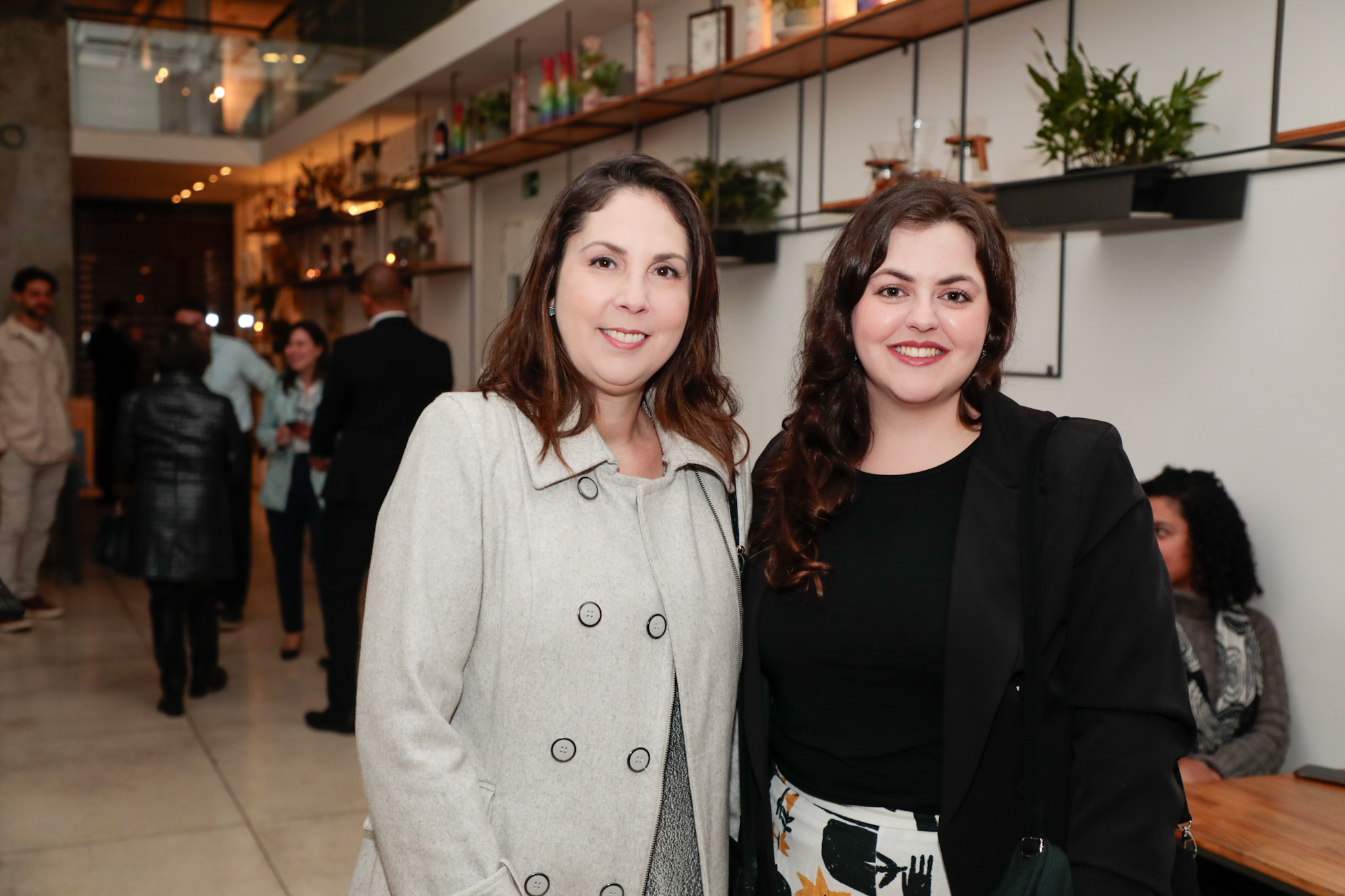 Bruna Freitas, da Aeroméxico, e Marina Lopes, da General Motors