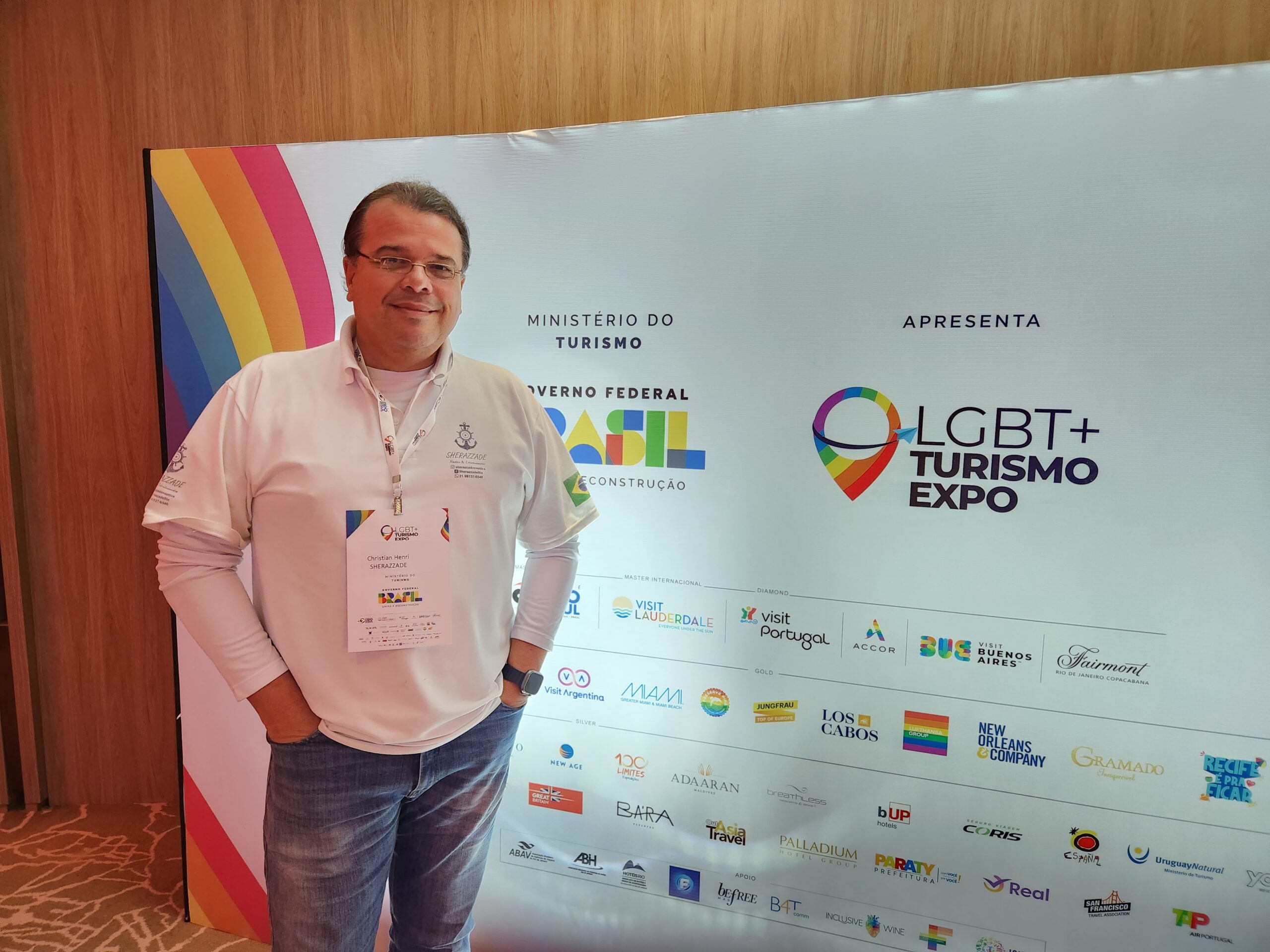 Christian Delforge, diretor da Sherazzade Náutica & Entretenimentos Christian Delforge, diretor da Sherazzade Náutica & Entretenimentos