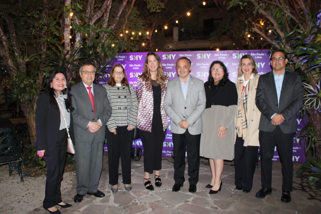 Consulado do Peru, Promperu, Setur-SP e SKY juntas no evento
