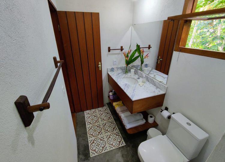 Detalhes do banheiro