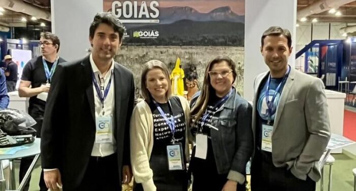 Festuris marcou presença na 3ª edição da Expo Turismo Goiás Feira Internacional de Turismo de Gramado esteve presente na 3ª edição da Expo Turismo Goiás
