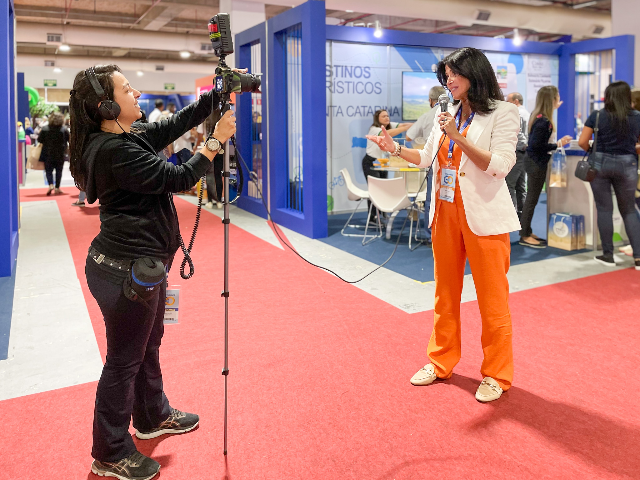 Entrevista de Patty Leone para a organiza da Expo Turismo Goiás Entrevista de Patty Leone para a organiza da Expo Turismo Goiás