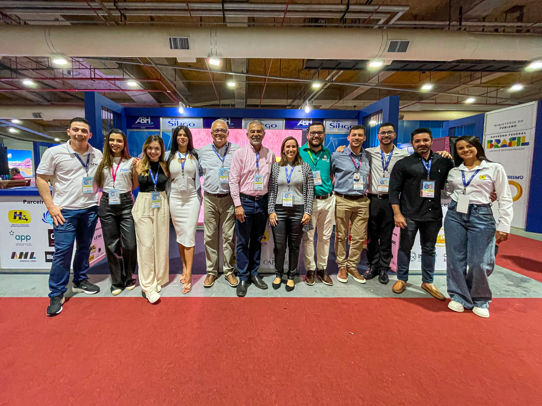 Equipe da ABIH-GO na Expo Turismo Goiás Equipe da ABIH-GO na Expo Turismo Goiás