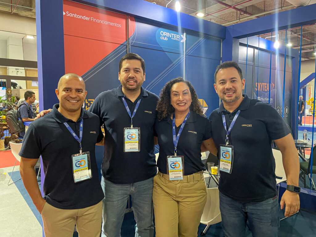 Equipe da Orinter na Expo Turismo Goiás