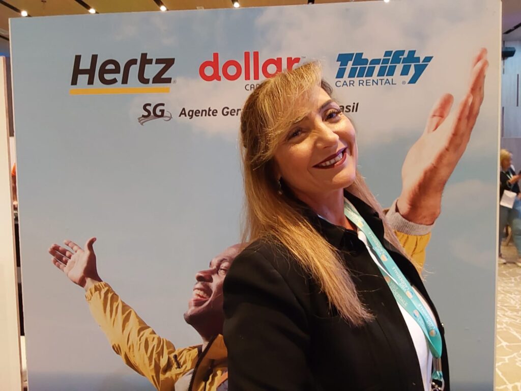 Flavia Schimidt da Hertz Internacional