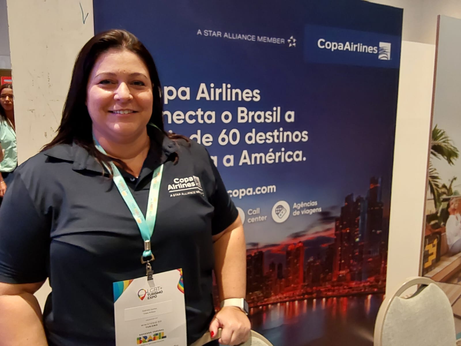 Gabriela Gomes da Copa Airlines Gabriela Gomes da Copa Airlines