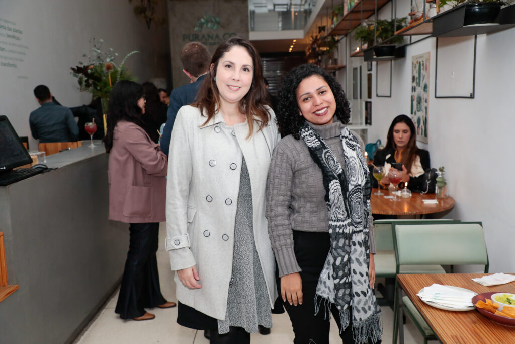 Gabriela Rodrigues, da Copastur, e Bruna Freitas, da Aeroméxico