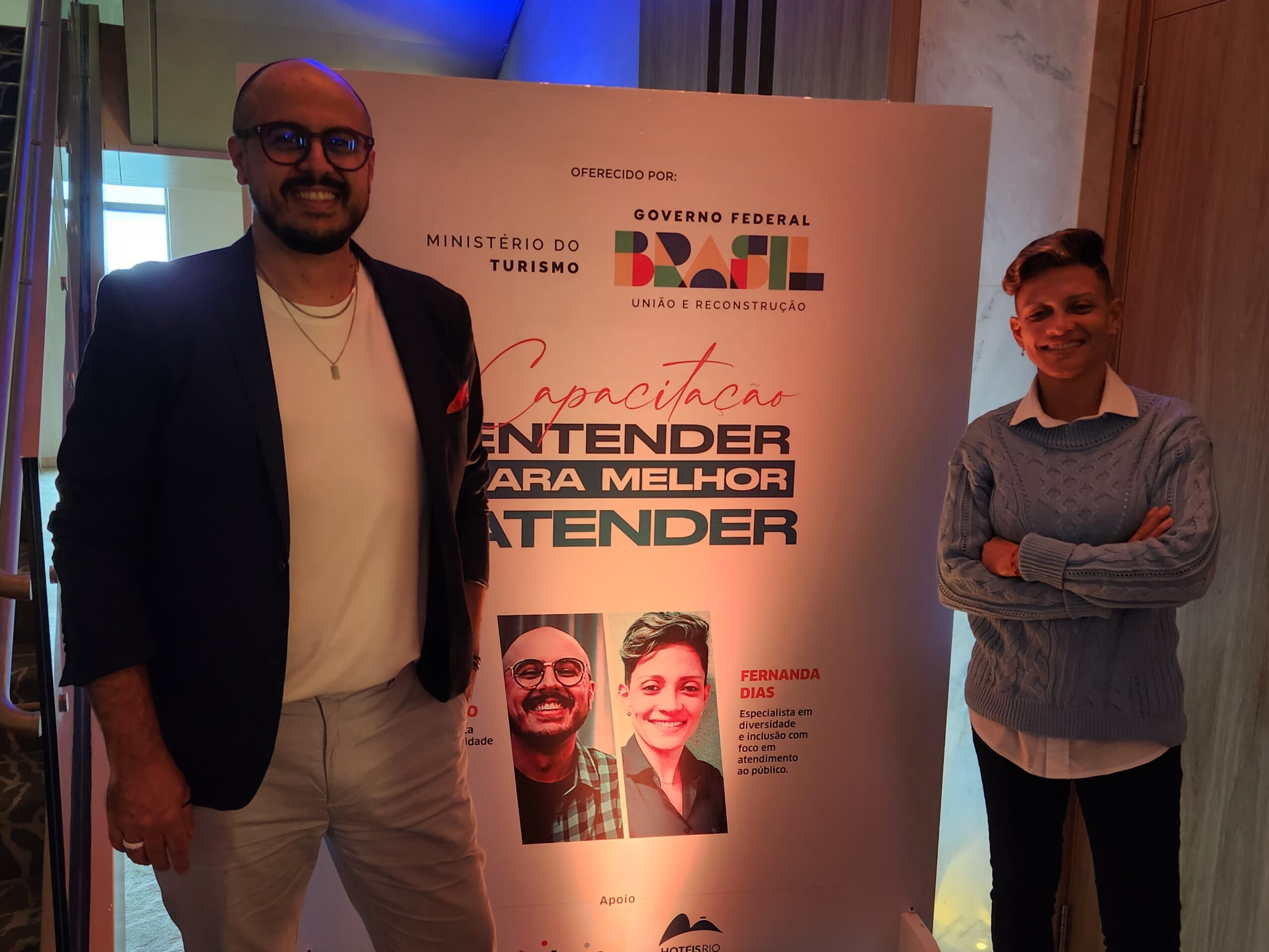 JP Polo e Fernanda Dias, especializados em Diversidade e Inclusão JP Polo e Fernanda Dias, especializados em Diversidade e Inclusão