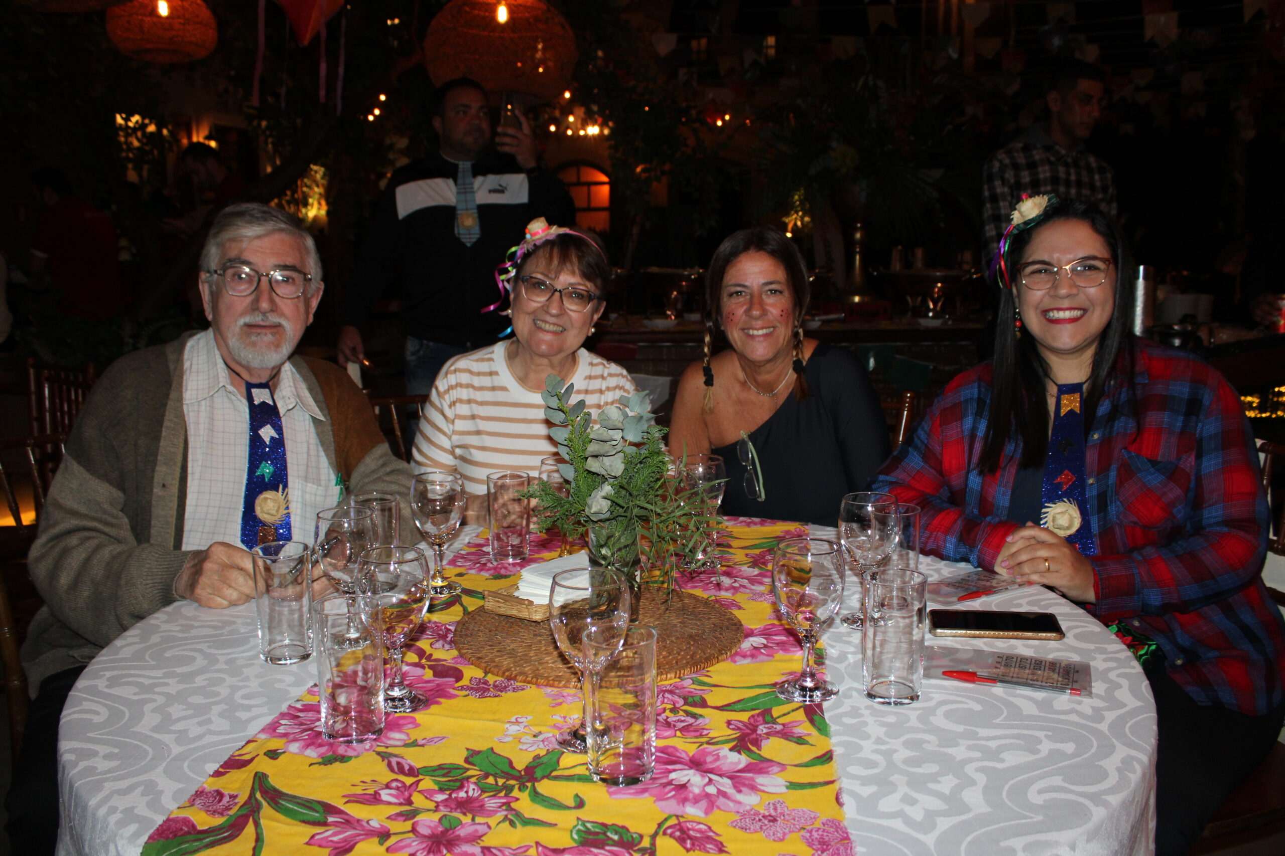 Luis Sarasa, da Concept Tours, Concepcion Serasa, da Conception Viagens, Patrícia Cristófaro, da PBL Turismo, e Ana Darc, da Viagens Company Luis Sarasa, da Concept Tours, Concepcion Serasa, da Conception Viagens, Patrícia Cristófaro, da PBL Turismo, e Ana Darc, da Viagens Company