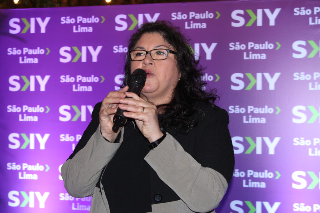 Milagros Ochoa, diretora da Promperú no Brasil Milagros Ochoa, diretora da Promperú no Brasil