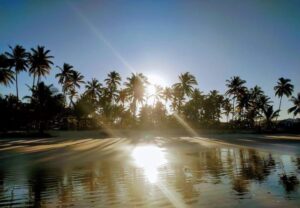 Pousada está localizada entre as muitas belezas da Bahia