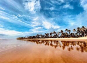 Pousada fica a 60 metros da praia