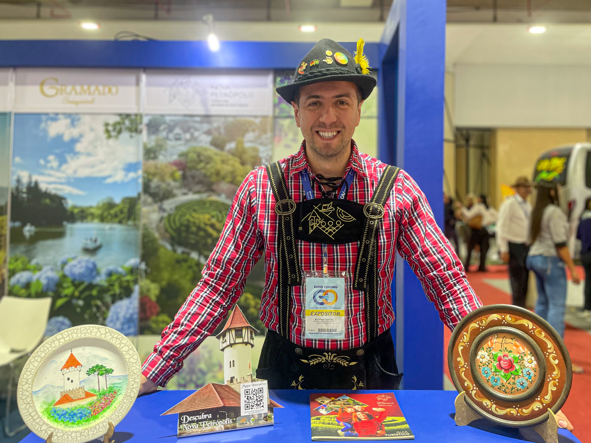 Rodrigo Santos, da Setur de Nova Petrópolis Rodrigo Santos, da Setur de Nova Petrópolis