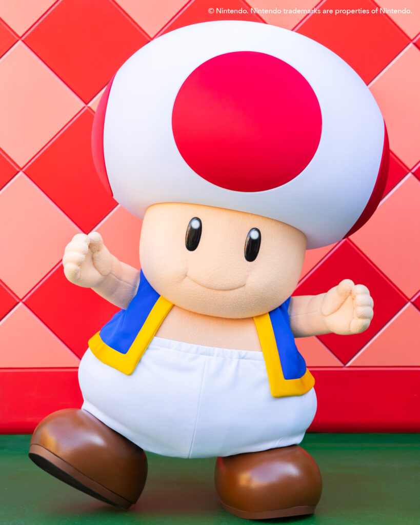 Universal Studios Hollywood anuncia o personagem Toad no Super Nintendo World 1 Toad meet and greet at SNW USH Universal Studios Hollywood anuncia o personagem Toad no Super Nintendo World