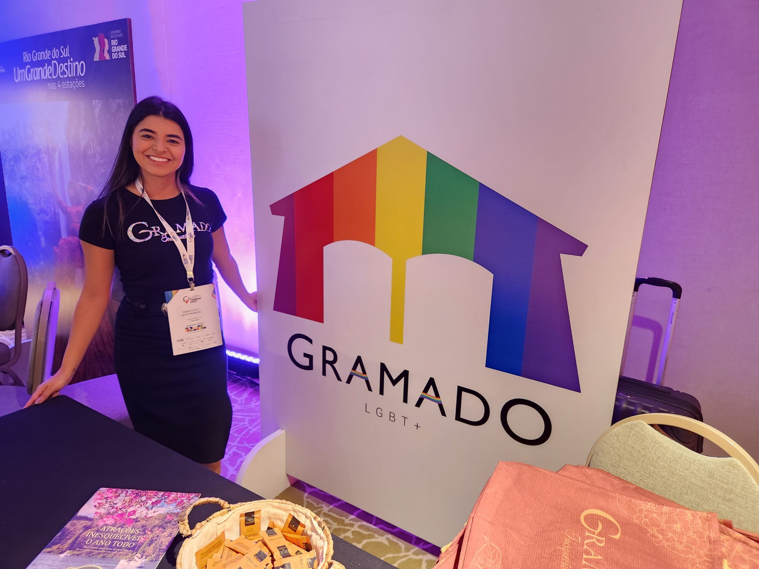 Walquiria Proença, supervisora de Ações e Promoções da Setur-Gramado Walquiria Proença, supervisora de Ações e Promoções da Setur-Gramado