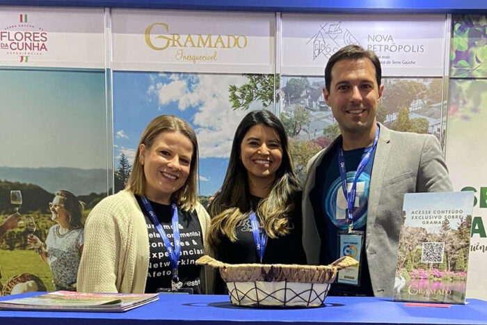 Gramado marca presença na Expo Turismo Goiás Gramado marca presença na Expo Turismo Goiás