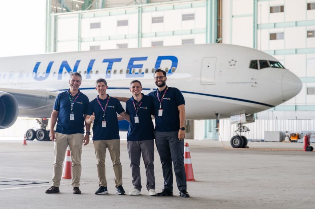 image003 1 United inaugura primeiro hangar de manutenção de aeronaves fora dos EUA no RIOgaleão