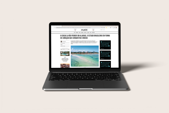 Destino Alagoas é destaque em matérias de site português Alagoas