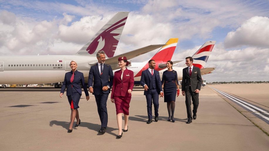 Qatar Airways e British Airways ampliam maior joint venture global com chegada da Iberia Qatar Airways e British Airways ampliam maior joint venture global com chegada da Iberia