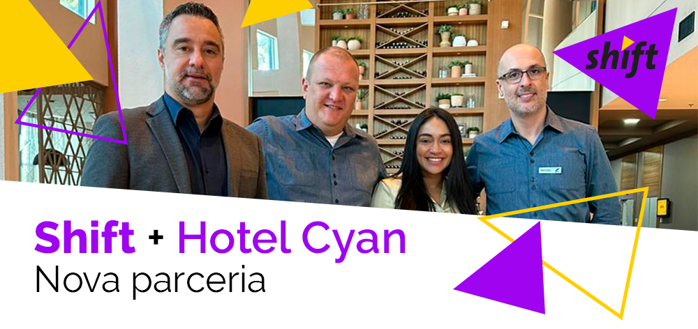 Shift fecha parceria com Hotel Cyan Shift fecha parceria com Hotel Cyan