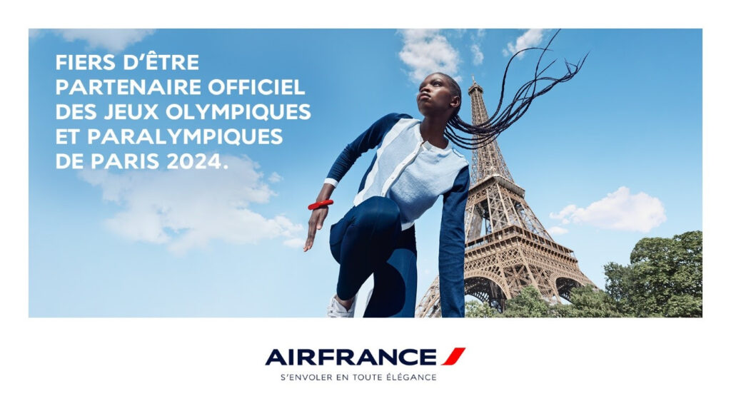 Air France se torna Parceira Oficial dos Jogos Olímpicos e Paralímpicos de Paris 2024 Air France se torna Parceira Oficial dos Jogos Olímpicos e Paralímpicos de Paris 2024
