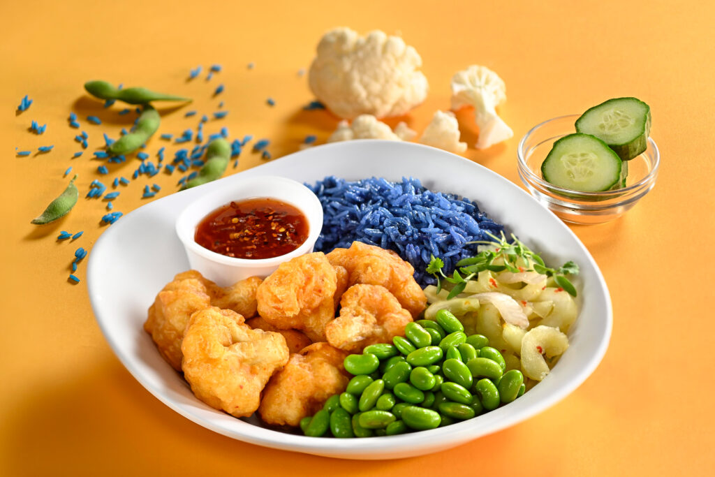 Carl’s Crispy Cauliflower, prato vegano do Minion Cafe Carl’s Crispy Cauliflower, prato vegano do Minion Cafe