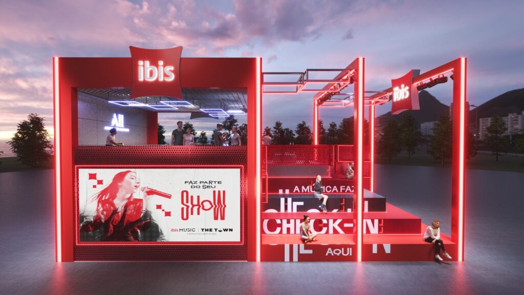 Accor revela estande ibis no The Town 2023 e quarto temático em São Paulo Accor revela estande ibis no The Town 2023 e quarto temático em São Paulo