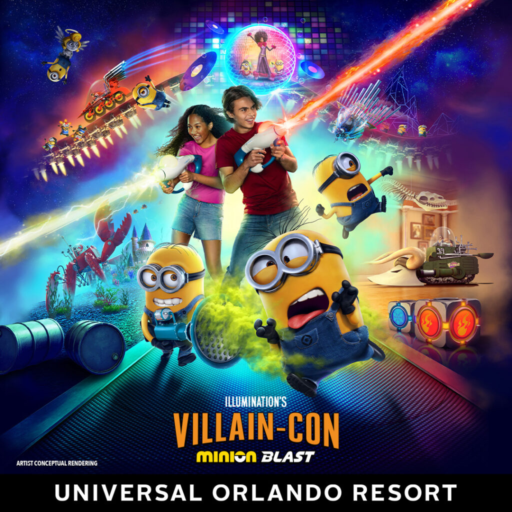A nova atração da Minion Land é um game imersivo (foto: divulgação Universal) A nova atração da Minion Land é um game imersivo (foto: divulgação Universal)