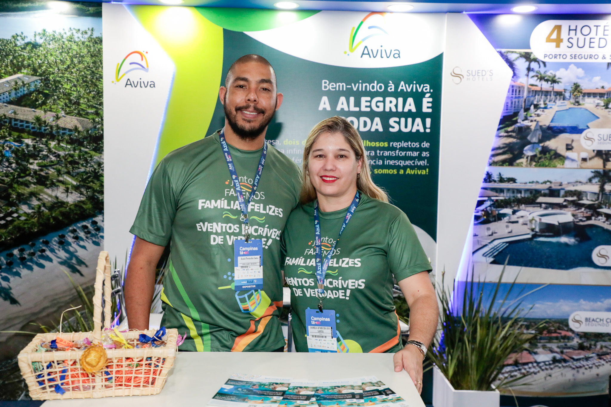 Acácio Pereira e Daniela Aparecida, da Aviva Acácio Pereira e Daniela Aparecida, da Aviva