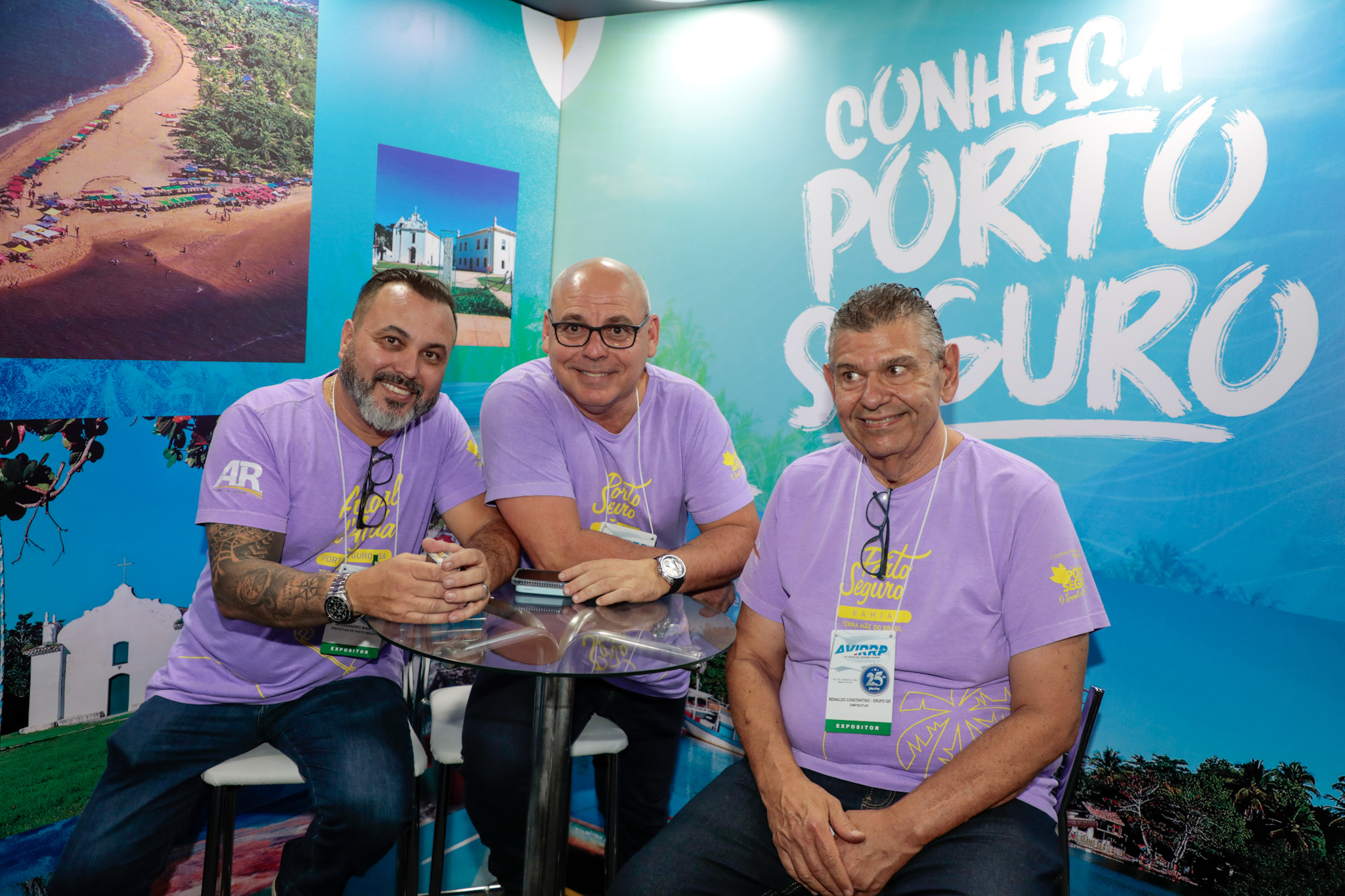 Alessandro Binatti, Hotel Estação Santa Fé, Guto Jones, Setur-Porto Seguro, e Reinaldo Constantino, GR Grupo Alessandro Binatti, Hotel Estação Santa Fé, Guto Jones, Setur-Porto Seguro, e Reinaldo Constantino, GR Grupo